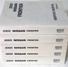 2003 Nissan Frontier Service Manual Volume 1, 2, 3, 4, 5