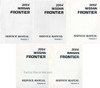 2004 Nissan Frontier Factory Service Manual - Complete 5 Volume Set