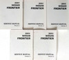 2001 Nissan Frontier Service Manual Volume 1, 2, 3, 4, 5