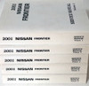 2001 Nissan Frontier Service Manual Volume 1, 2, 3, 4, 5