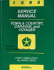 1998 Service Manual Town & Country, Caravan and Voyager