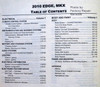 2010 Ford Edge Lincoln MKX Workshop Manual Table of Contents 2