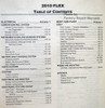 Ford 2010 Flex Workshop Manual Table of Contents 2