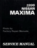 1998 Nissan Maxima Service Manual