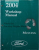 2004 Ford Mustang Workshop Manual 