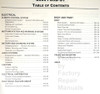 2006 Ford GT Workshop Manual Table of Contents 2