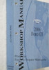 2006 Ford GT Workshop Manual Spine View