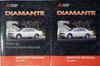 Mitsubishi Diamante 2000 Service Manual Volume 1 and 2