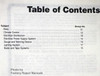 1991 Ford Aerostar, Explorer, Ranger Truck Shop Manual Table of Contents 1