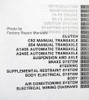 1994 Toyota Celica Repair Manual Table of Contents 2