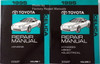 1995 Toyota Celica Factory Repair Manuals Volume 1 and 2