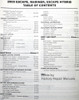 2005 Ford Escape, Escape Hybrid, Mercury Mariner Service Manual Table of Contents 2