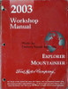 2003 Workshop Manual Explorer Mountaineer