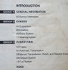 1999 Ford Explorer Mercury Mountaineer Workshop Manual Table of Contents 1