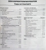 2004 Ford Expedition, Lincoln Navigator Workshop Manual Table of Contents 2