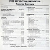 2008 Ford Expedition, Lincoln Navigator Workshop Manual Table of Contents 1