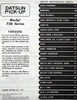 1982 Datsun Pick-up Service Manual Table of Contents