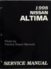 1998 Nissan Altima Service Manual