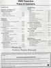 2003 Lincoln Town Car Service Manual Table of Contents 1