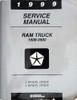 1999 Dodge Ram Truck 1500-3500 Service Manual