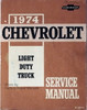 1974 Chevrolet Light Duty Truck Service Manual