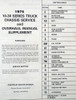 1975 Chevrolet Light Duty Truck Service and Overhaul Manual Supplement Table of Contents