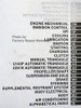 2001 Toyota RAV4 Repair Manual Table of Contents 2