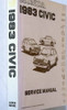 1983 Honda Civic Service Manual