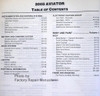 Lincoln 2005 Aviator Service Manual Table of Contents 1