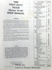 1985 Chevrolet 10-30 Series Light Duty Truck Shop Manual Table of Contents 1985 Chevrolet 10-30 Series Light Duty Truck Shop Manual Table of Contents