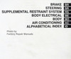 1999 Toyota Camry Solara Repair Manual Table of Contents 3