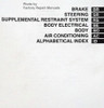 2002 Toyota Camry Solara Repair Manual Table of Contents 3