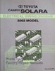 2002 Toyota Camry Solara Electrical Wiring Diagrams