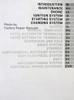 1994 Toyota Corolla Repair Manual Table of Contents 1