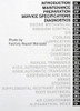 1998 Toyota Corolla Repair Manual Table of Contents 1