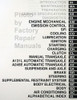 1998 Toyota Corolla Repair Manual Table of Contents 2