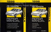 1998 Toyota Corolla Repair Manual Volume 1 and 2