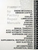 1998 Toyota Corolla Repair Manual Table of Contents 2