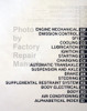 2003 Toyota Avalon Repair Manual Table of Contents 2