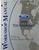 Ford 2005 Thunderbird Workshop Manual