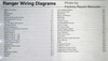 2004 Ford Ranger Wiring Diagrams Table of Contents