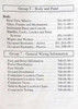 2001 Ford Ranger Wiring Diagrams Table of Contents 2