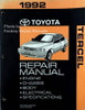 1992 Toyota Tercel Repair Manual