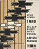 1989 Chevy R V G P Light Duty Truck Service Manual