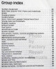 1989 Lincoln Mark VII Shop Manual Table of Contents