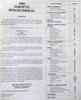 1989 Chevrolet Corvette Service Manual