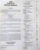 1989 Chevrolet Corvette Service Manual