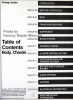 1996 F-150 F-250 F-350 Bronco F-Super Duty Service Manual Table of Contents Body, Chassis