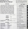 1974 Chrysler Plymouth Body Service Manual Table of Contents