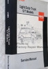 1989 GMC S15 Pickup Truck and Jimmy Service Manual 